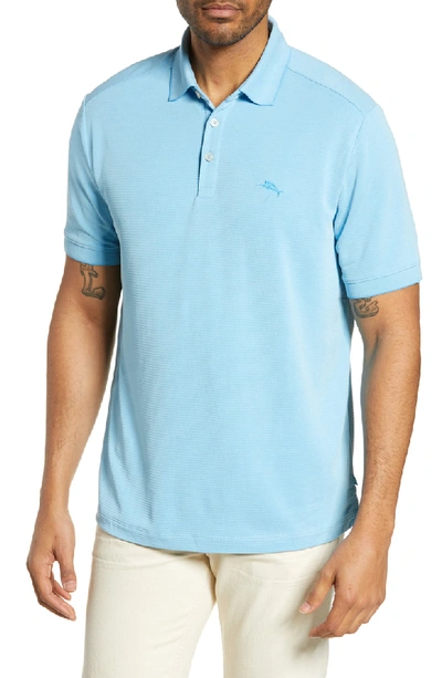 Tommy Bahama Coastal Crest Classic Fit Polo In Scandia Blue