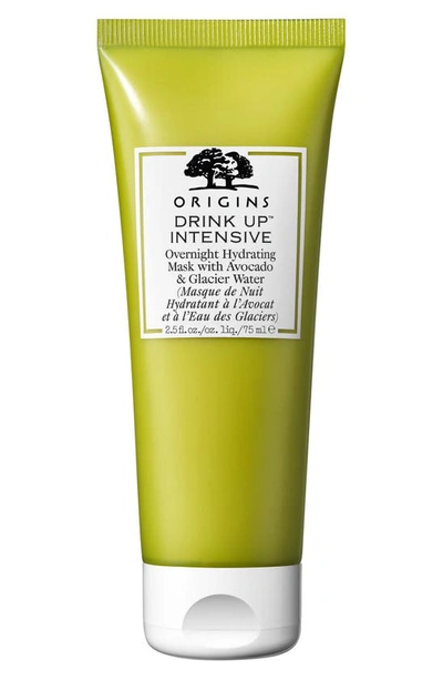 Origins Drink Up Intensive Overnight Hydrating Face Mask With Avocado & Swiss Glacier Water 2.5 oz/ 75 ml In N,a