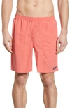 Patagonia Baggies 7-inch Swim Trunks In Spiced Coral