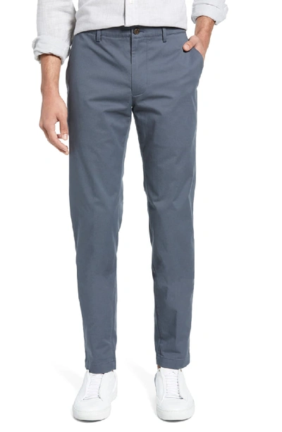 Club Monaco Connor Slim Fit Stretch Cotton Chino Pants In Marfa Blue