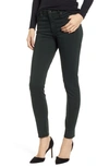 Ag Farrah High Waist Ankle Skinny Jeans In Dark Ivy