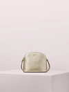 Kate Spade Sylvia Medium Dome Crossbody In Pale Gold