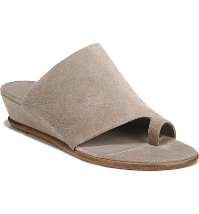 Vince Women s Darla Wedge Slide Sandals In Light Woodsmoke ModeSens