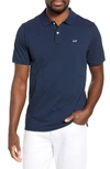 Vineyard Vines Stretch Pique Classic Fit Polo Shirt In Vineyard Navy