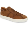 To Boot New York Men's Charger Suede Low-top Sneakers In Almond Suede/ Leather