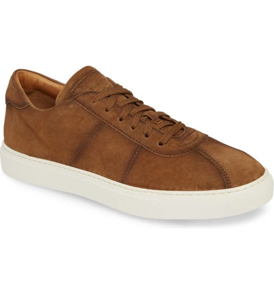 To Boot New York Men's Charger Suede Low-top Sneakers In Almond Suede/ Leather