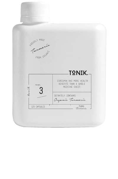 Tonik No.3 Organic Curcumin Turmeric Capsules In N,a