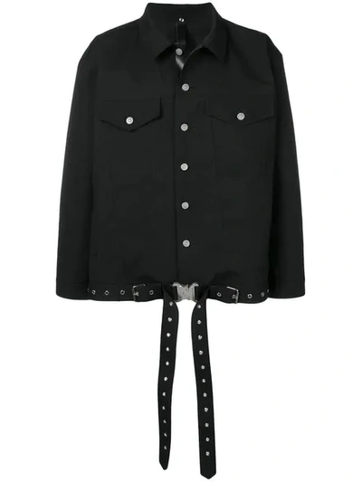 Mackintosh 1017 Alyx 9sm Black Bonded Wool Denim Jacket