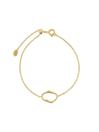 Maria Black Midnight Bracelet In Gold