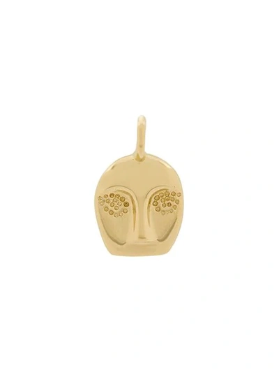 Maria Black Man Ray Charm In Gold