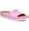 Ugg Jane Platform Slide Sandal In Prickly Rose Patent Leather