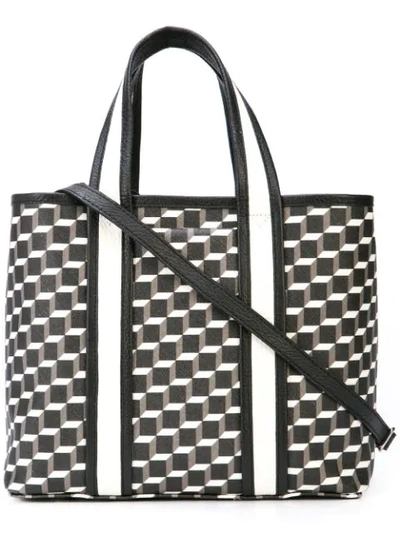 Pierre Hardy Mini Archi Tote Bag In Black