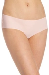 Calvin Klein Invisibles Seamless Hipster In Peach Glow