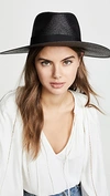 Rag & Bone Grosgrain-trimmed Straw Panama Hat In Black