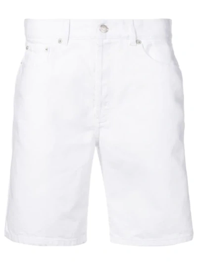 Givenchy Logo Side-stripe Shorts In White