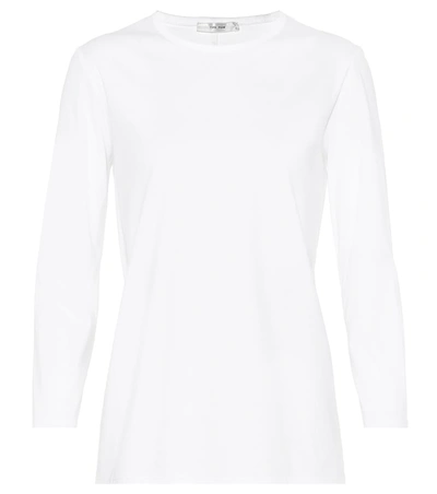 The Row Mave Cotton Top In White