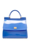 Dolce & Gabbana Sicily Pvc Tote In Blue