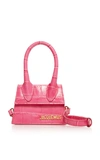 Jacquemus Le Chiquito Leather Mini Bag  In Pink