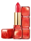 Guerlain Limited Edition Kisskiss Creamy Satin Finish Lipstick In Red