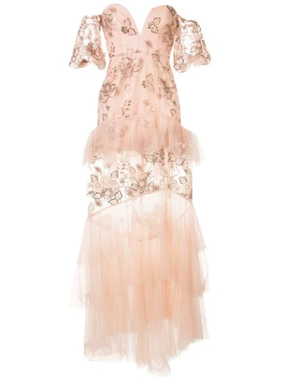 Alice Mccall Sweet Little Mystery Gown In Neutrals