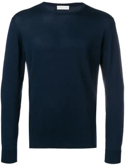 Etro Fitted Jumper In Blue