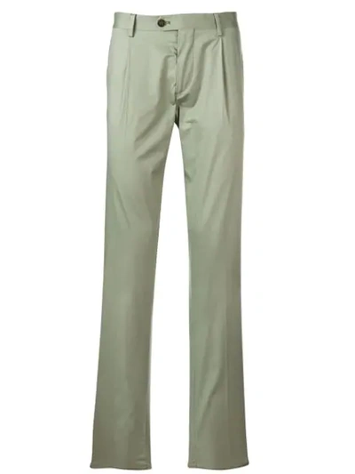 Etro Tailored Trousers In Green