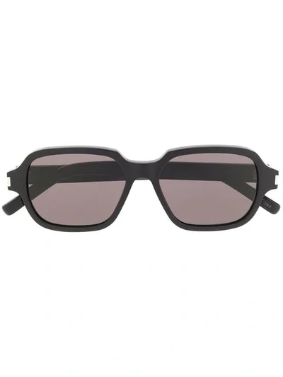 Saint Laurent D-frame Sunglasses In Black