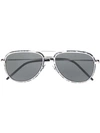 Saint Laurent Classic Sl 294 Sunglasses In Black