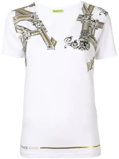 Versace Jeans Foil In White