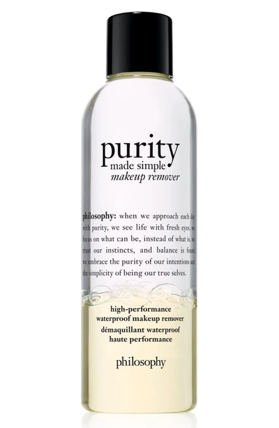 Philosophy Purity Made Simple High-performance Waterproof Makeup Remover, 3.4 oz