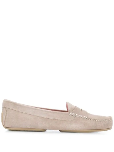 Pretty Ballerinas Josephine Loafers In Neutrals