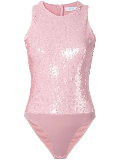 Racil Sequin Embellished Body In Pink