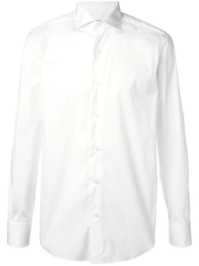 Alessandro Gherardi Dotted Tailored Shirt In White