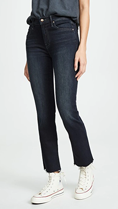 Mother The Rascal Ankle Snippet Jeans In Coffee Tea Or Me