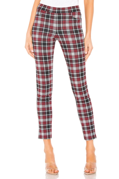 Chaser Skinny Pants In Red Plaid
