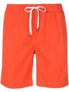Onia Charles 7 Swim Shorts In Orange
