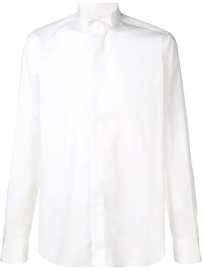 Alessandro Gherardi Wing Collar Dress Shirt In White