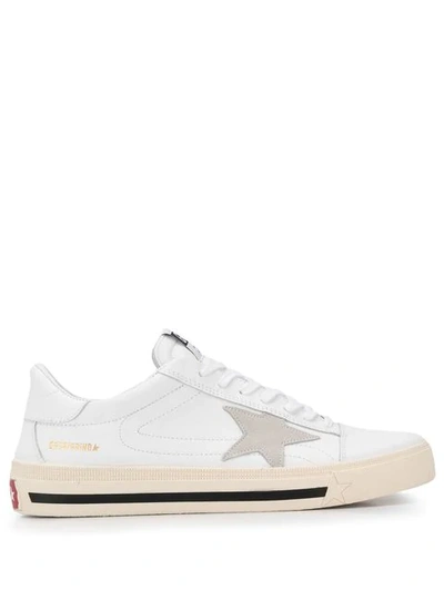 Golden Goose Superstar Sneakers In White