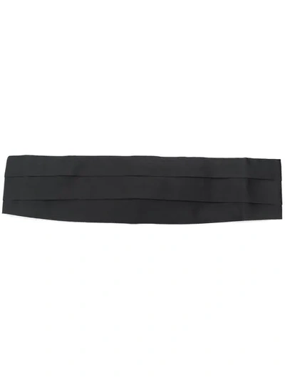 Canali Classic Cummerbund In Black