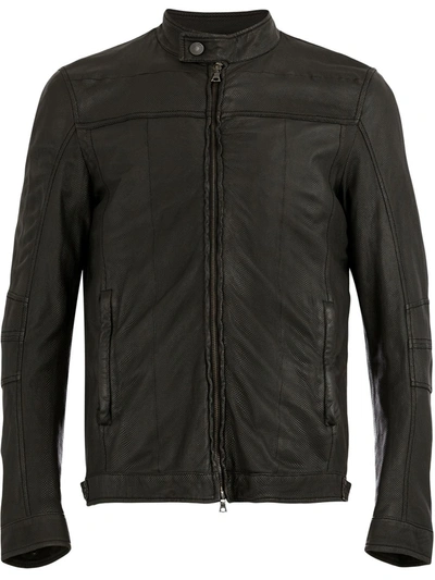 Drome Worn Effect Jacket In Black