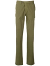 Canali Tailored Trousers In Green