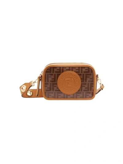 Fendi Camera Case Shoulder Bag In Brown