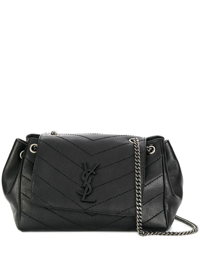 Saint Laurent Small Nolita Bag In Black