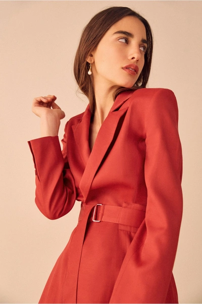 C/meo Collective The Light Blazer In Red
