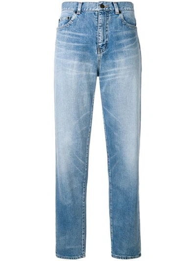 Saint Laurent Straight-leg Jeans - Blue