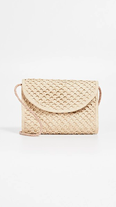 Mar Y Sol Zora Crossbody Bag In Natural