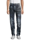 Robin's Jean Skinny-fit Distressed Jeans In Silver Ghost