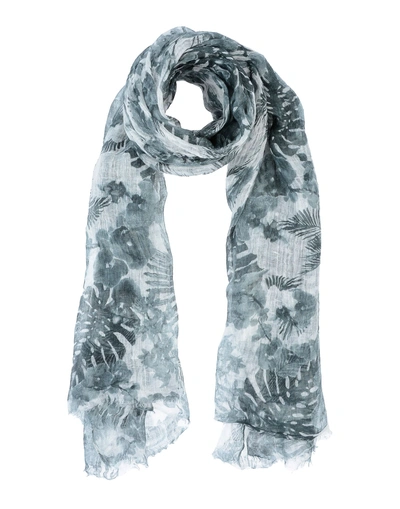 Brunello Cucinelli Scarves In Grey