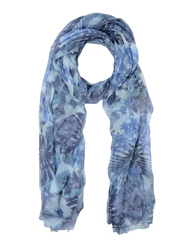 Brunello Cucinelli Scarves In Blue