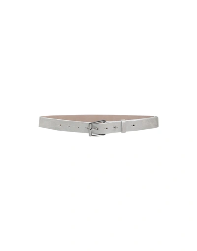 Brunello Cucinelli Regular Belt In Light Grey